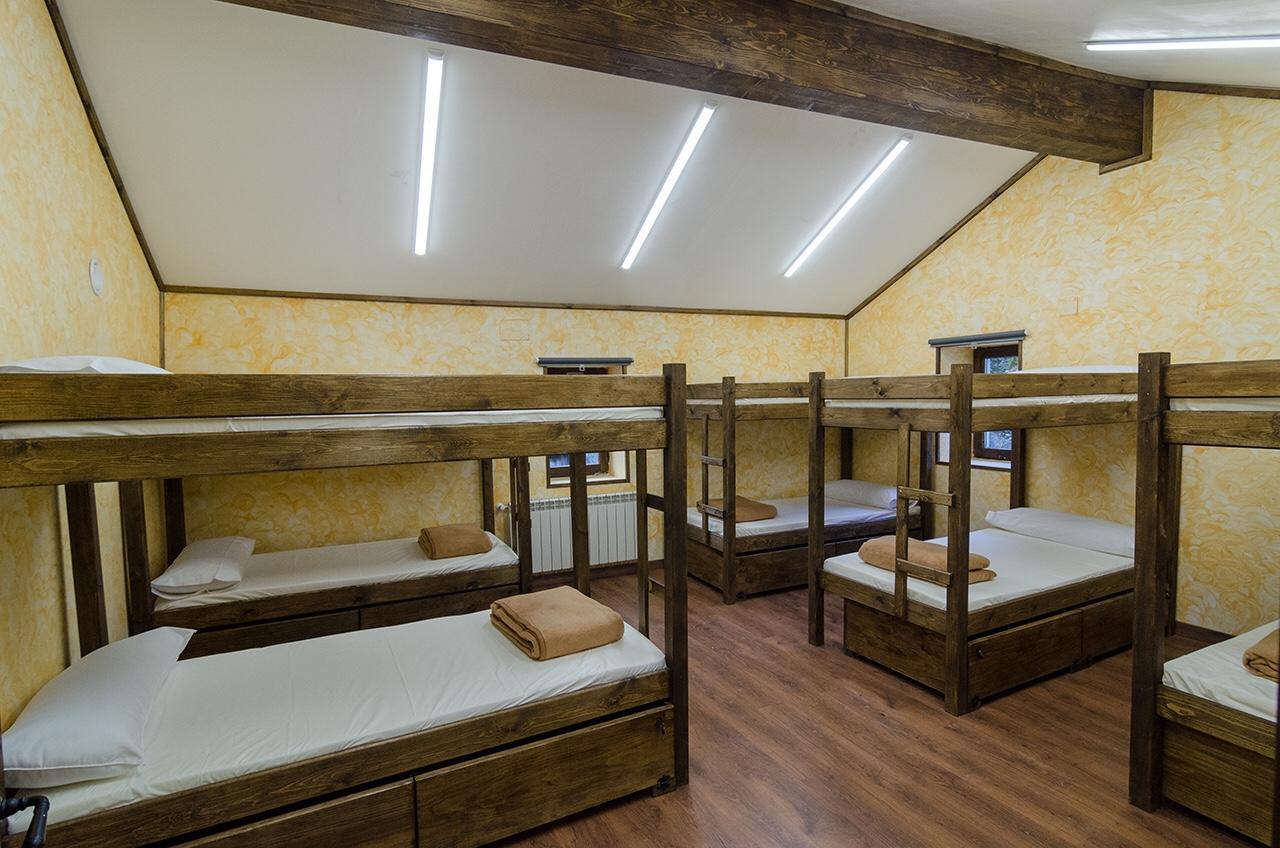 Albergue Villa De ブルネス エクステリア 写真